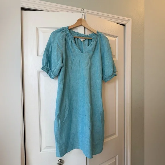 Garnet hill Amelia Linen Dress - Picture 2 of 8